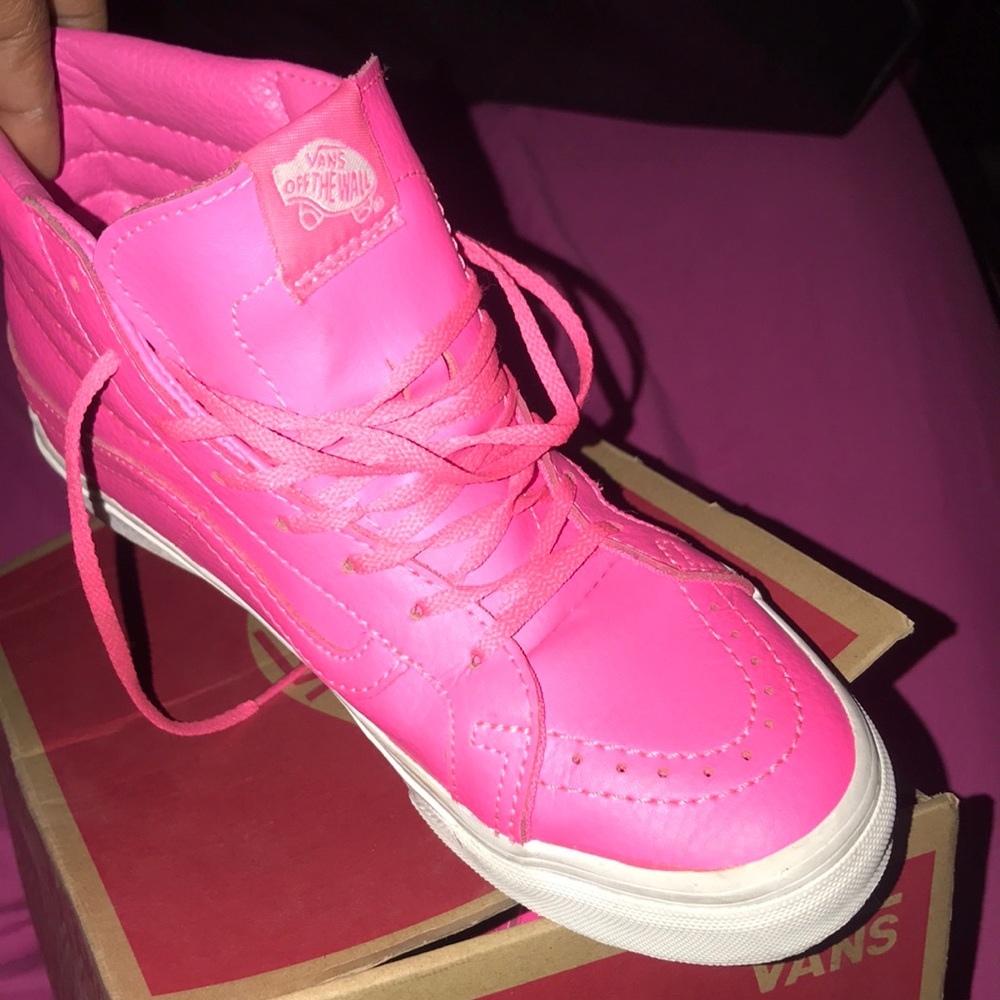 Hot pink Vans